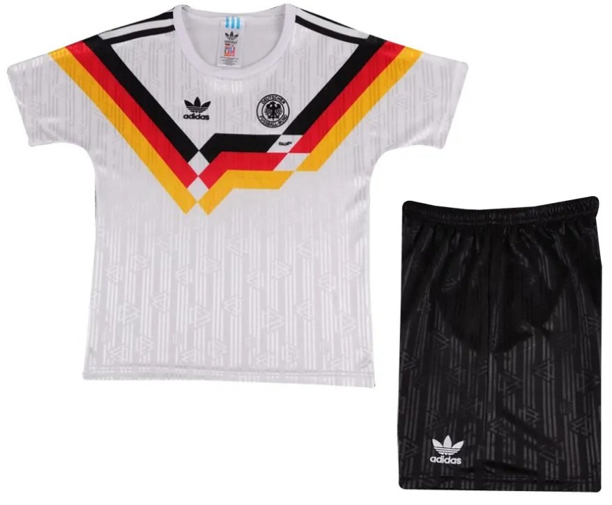 Kit infantil I Seleção da Alemanha 1990 Adidas retro